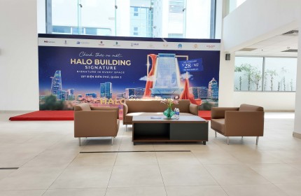 Cho thuê văn phòng hạng B+ Halo Building Signature 257 Điện Biên Phủ-Quận 3